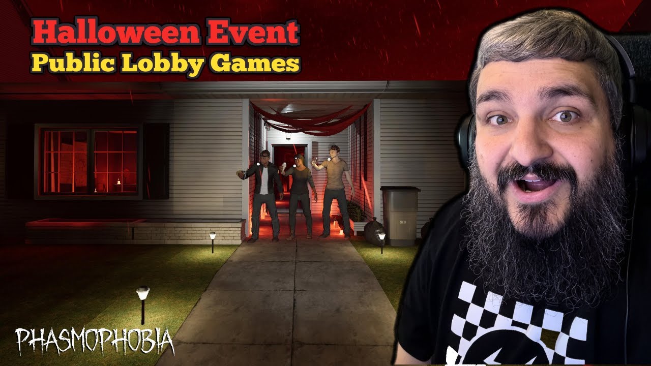 Public Lobby Chaos During The Crimson Eye Event! | Phasmophobia