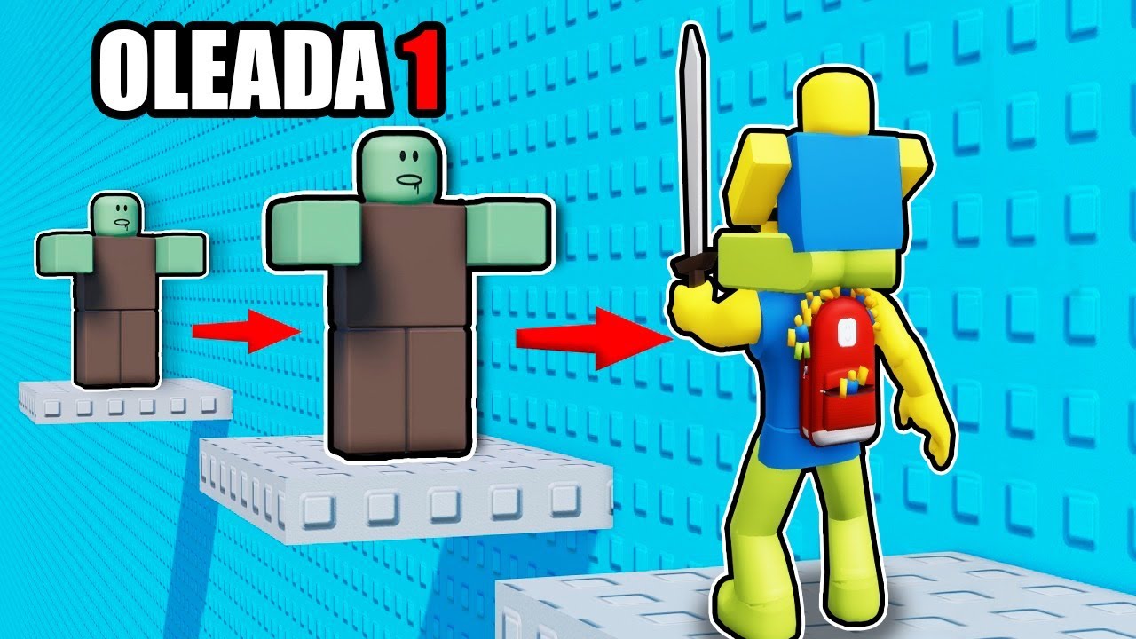 ESTOY ATRAPADO EN LA TORRE TROLL LLENA DE ZOMBIES en Roblox