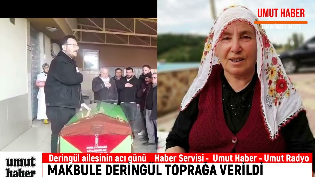 MAKBULE DERİNGÜL TOPRAĞA VERİLDİ