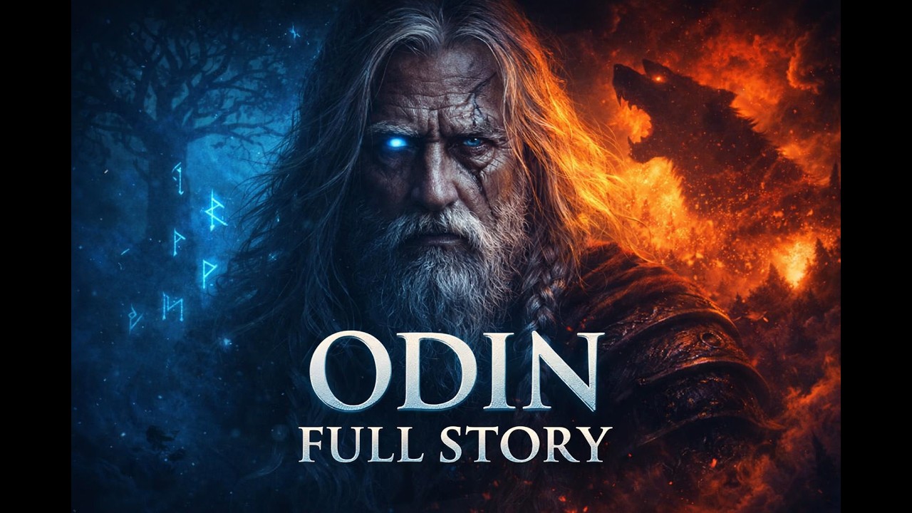 Fall Asleep to the ENTIRE Story of Odin | Norse Mythology, Wisdom, Runes & Ragnarok