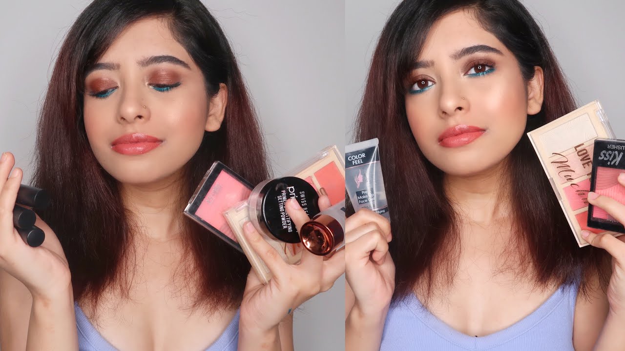 Affordable Makeup Tutorial | Swiss beauty/color feel makeup review | Anindita Chakravarty