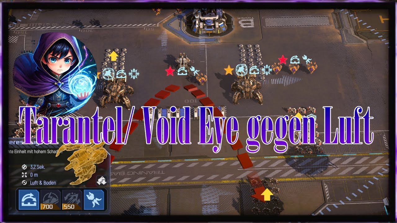 Tarantel/Void Eye vs Raiden/Wraith | Mechabellum 1v1 Live Match