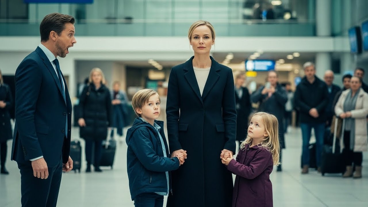 Miljardären - Lämna mig gravid - 10 år senare möter han sina barn på Arlanda.