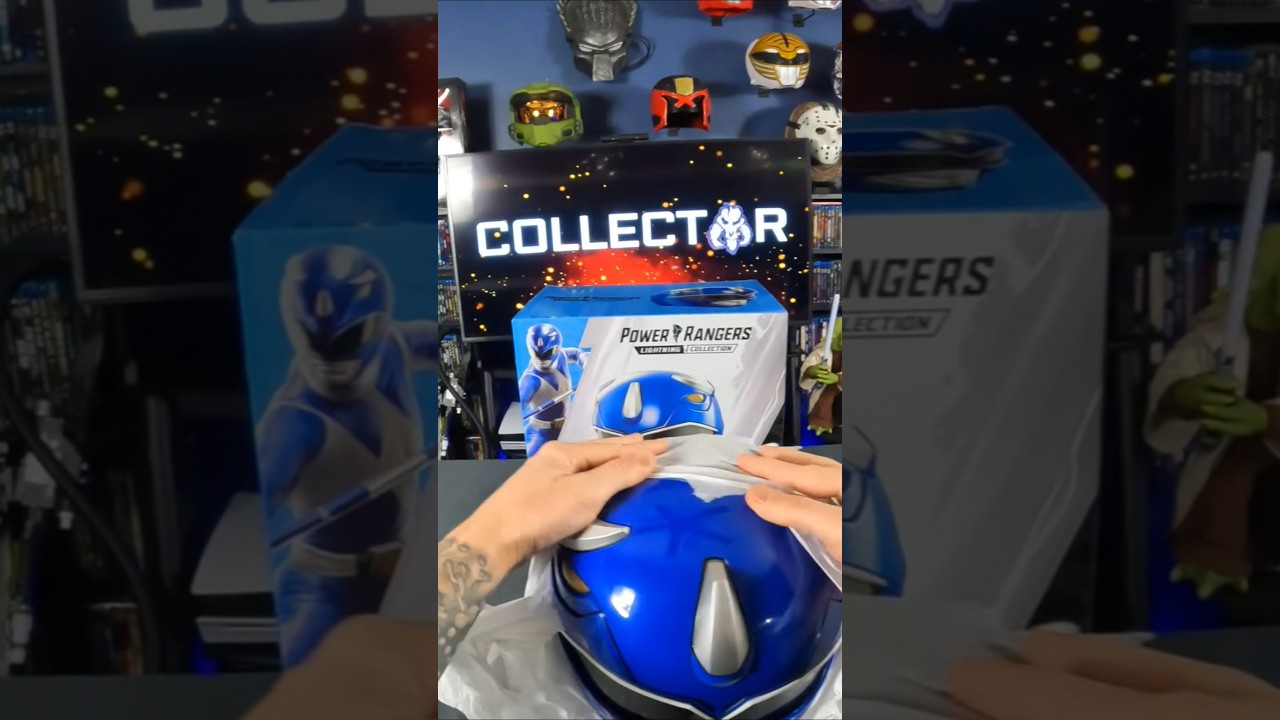 Blue Ranger Helmet Revealed 😯 