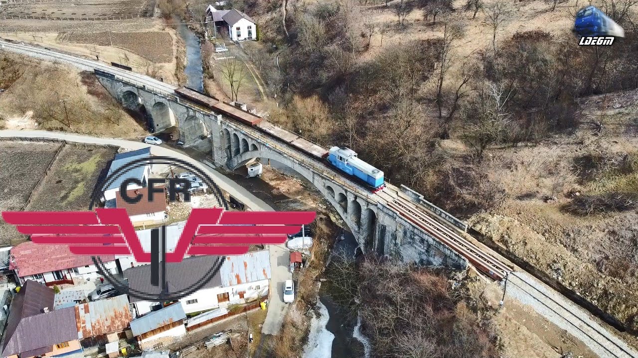 🚂🚁 Thomas LDH1250 80-0532-4 & Tren CFR Infrastructură &icirc;n Telciu - 07 Martie 2025