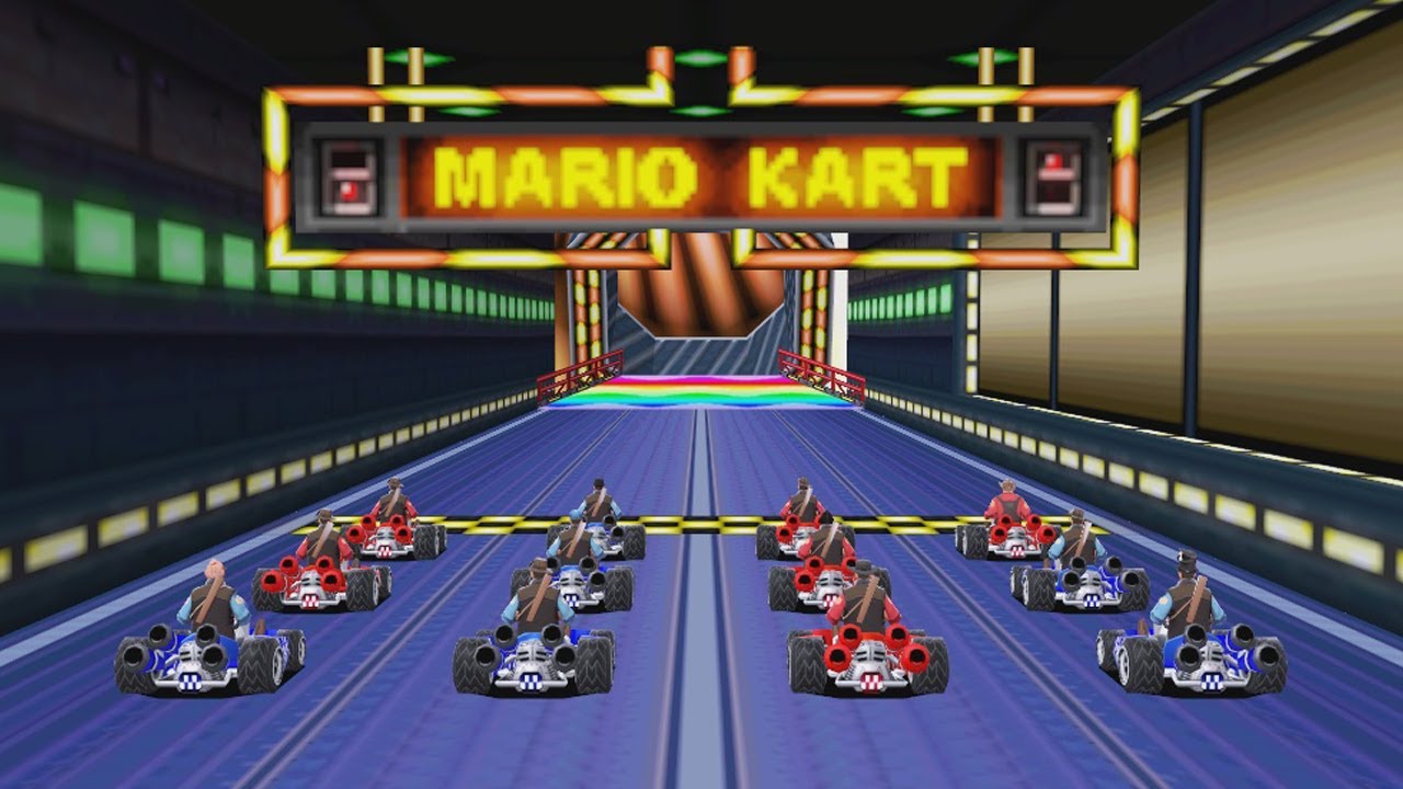 MARIO KART IN TF2 - TF2Ware Ultimate