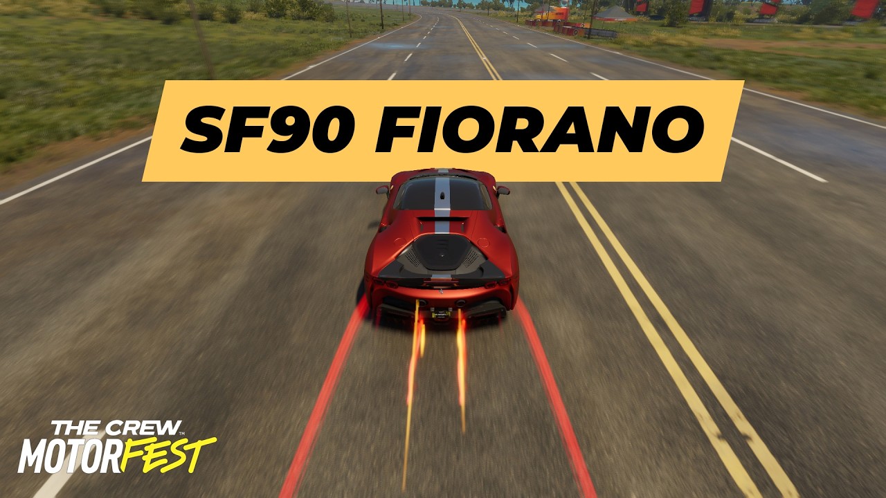FERRAR SF90 ASSETTO FIORANO na GRAND RACE - The Crew Motorfest