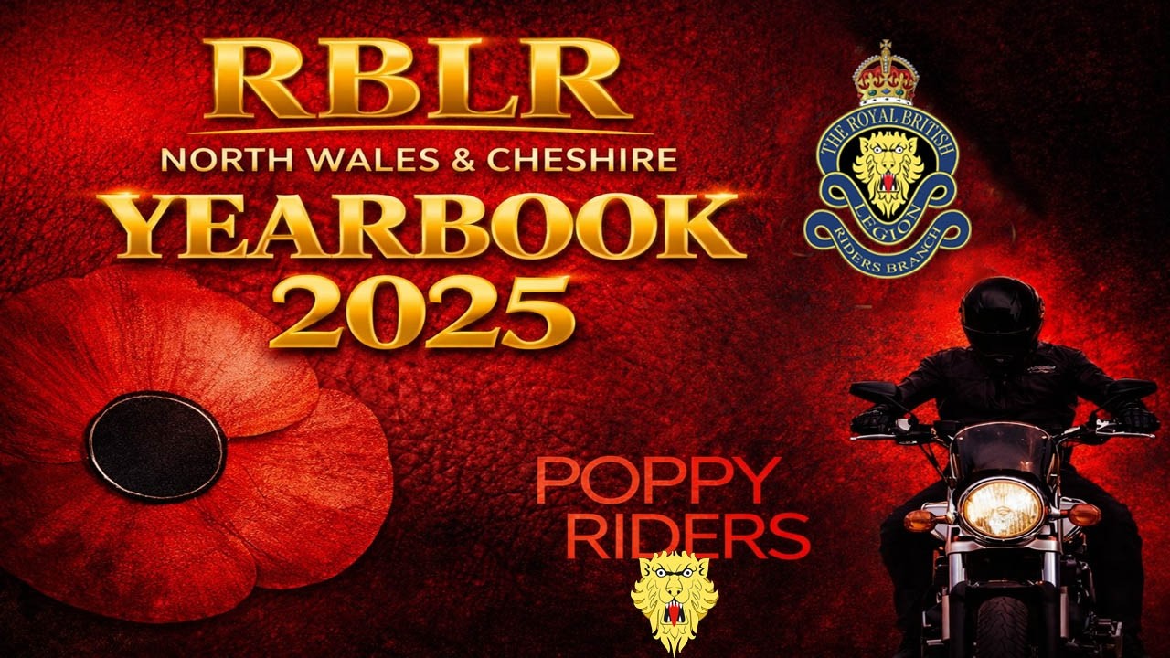 Poppy Riders 018 RBLR North Wales & Cheshire Year Book 2025