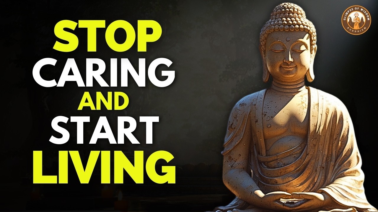 The Less You CARE, The HAPPIER You GET! (Do This Daily) | Buddhist Wisdom