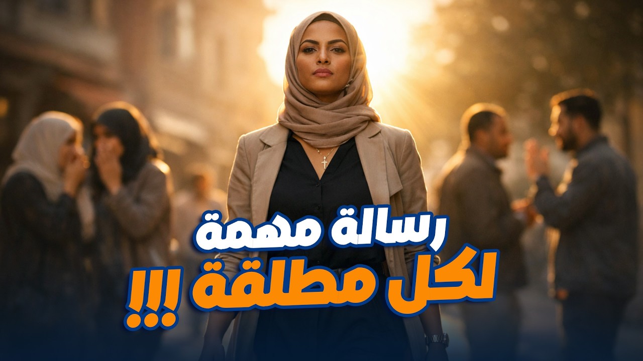 رسالة مهمة لكل مطلقة… كلام من القلب خاصك تسمعيه اليوم 💔