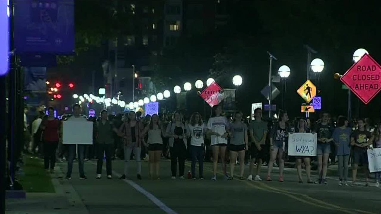 Racial slur sparks brawl at University of Michigan rally