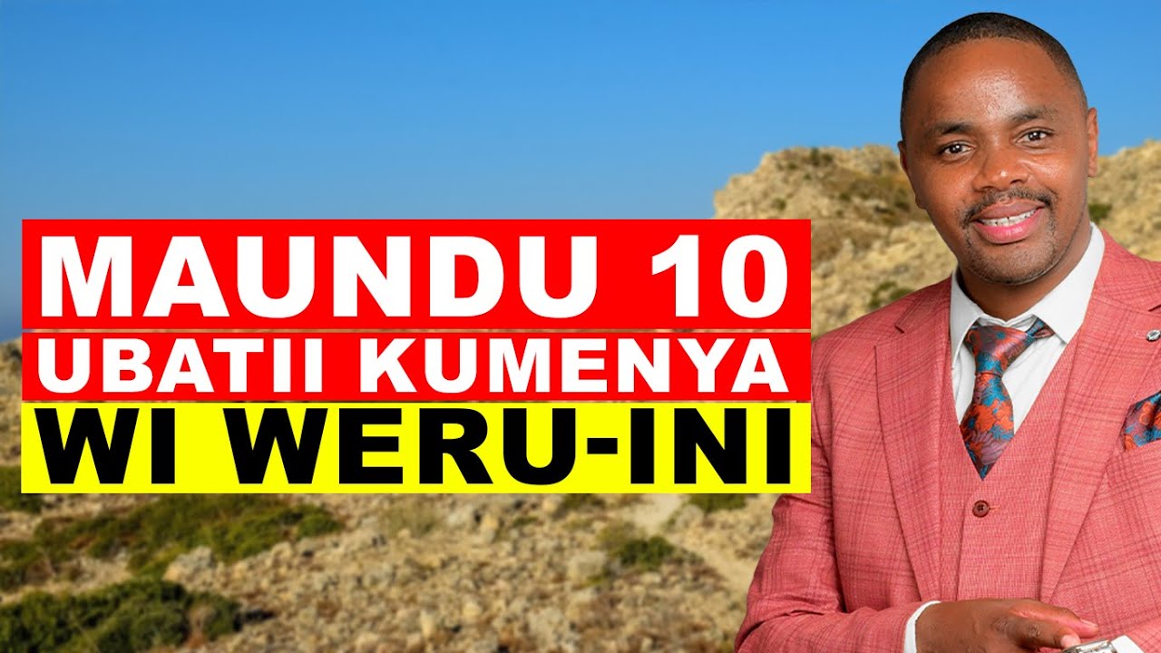 MAUNDU IKUMI MARIA UBATII KUMENYA RIRIA WI WERU-INI | REV. CEPHAS