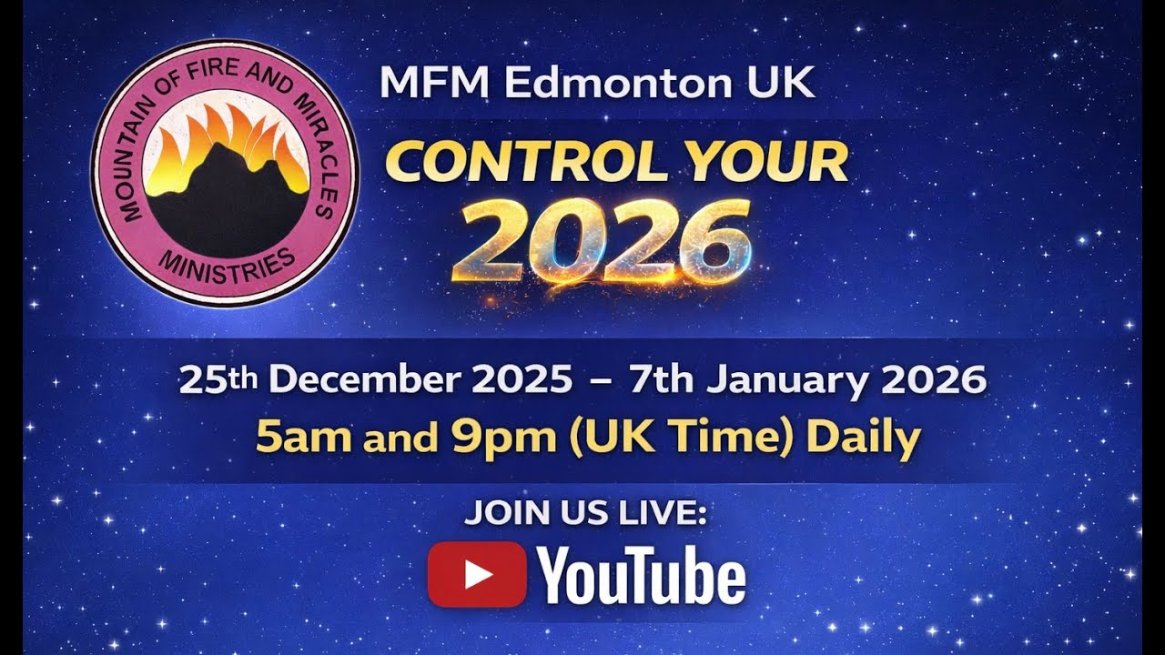 Control Your 2026 || Day 12 Morning || Monday 5th January 2025 @ 5am