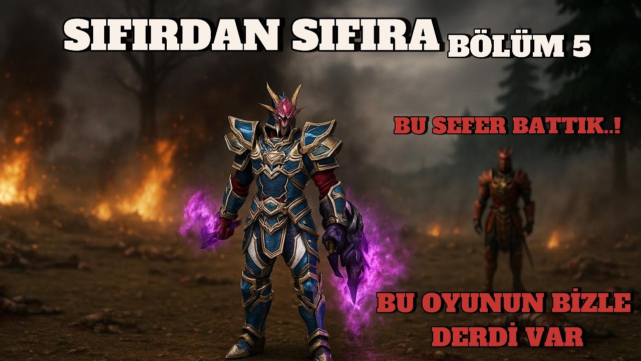 BU SEFER BATTIK.!/OYUN BİZİ DUYUYOR/KNİGHT ONLİNE SIFIRDAN SIFIRA BÖLÜM 5 #knightonline #gaming