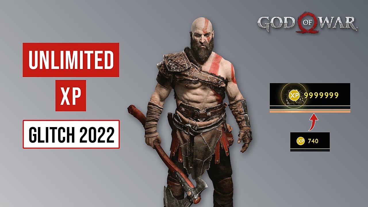 GOD Of War 4 XP Glitch 2022 | 100% Working & Easy | Early In The Game