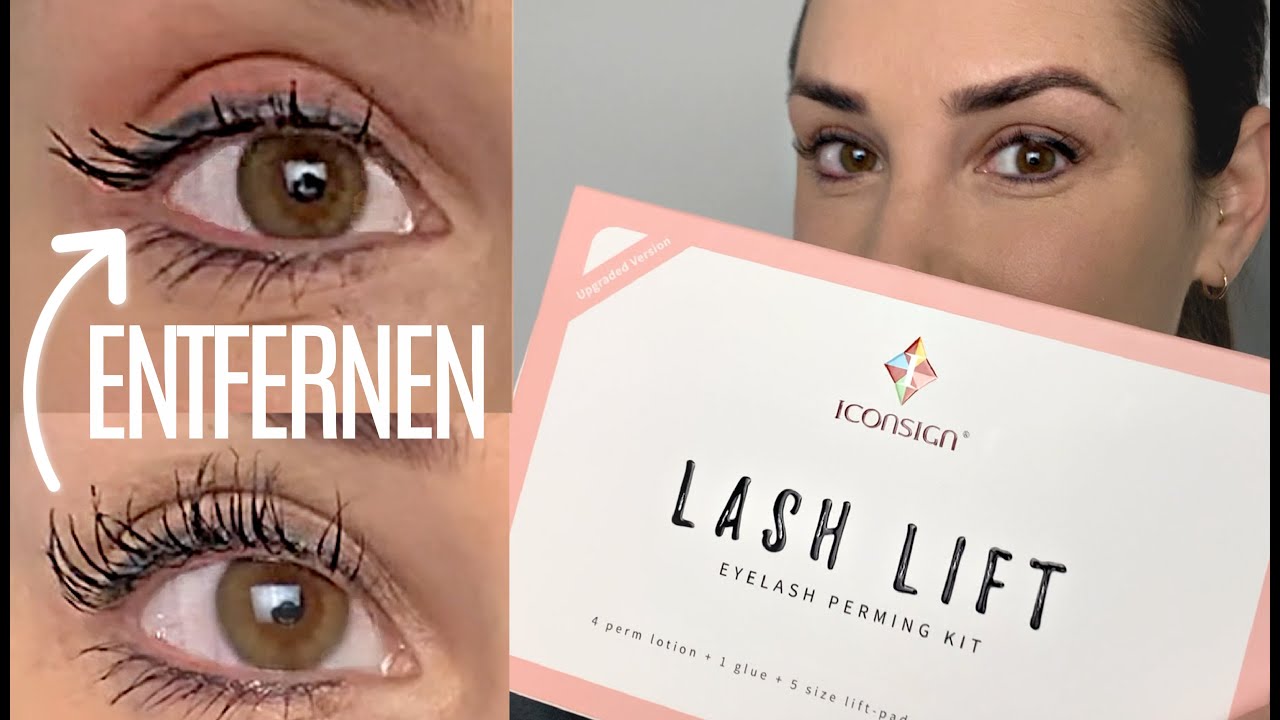 ULTIMATIVER GEHEIMTIPP 🤫 | LASH LIFTING ENTFERNEN | WIMPERNWELLE RAUSZIEHEN || KathisFinest