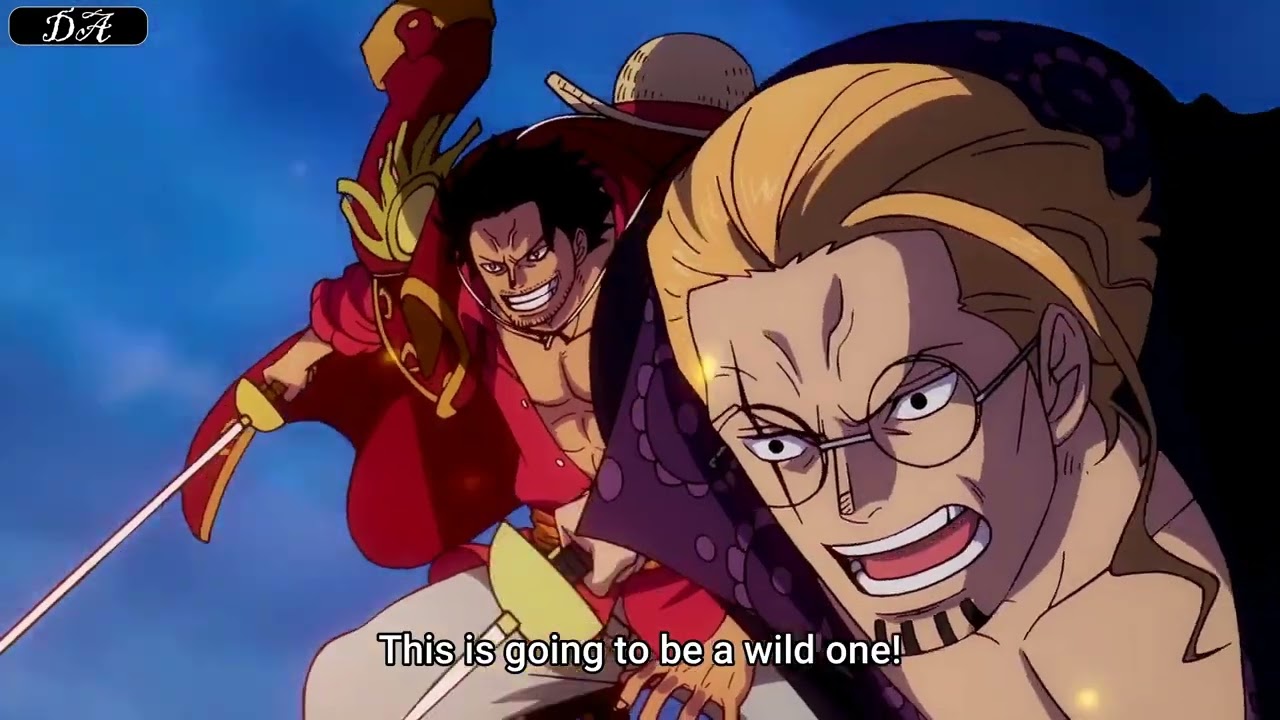 Rocks Pirates, Roger and Garp Arrive at Gods Valley | One piece episode 1130