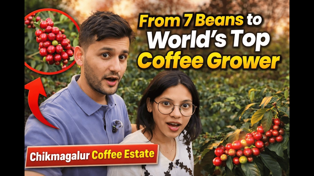 This is How Your Coffee Actually Grows | Inside a Real Coffee Plantation | Chikmagalur | Karnataka