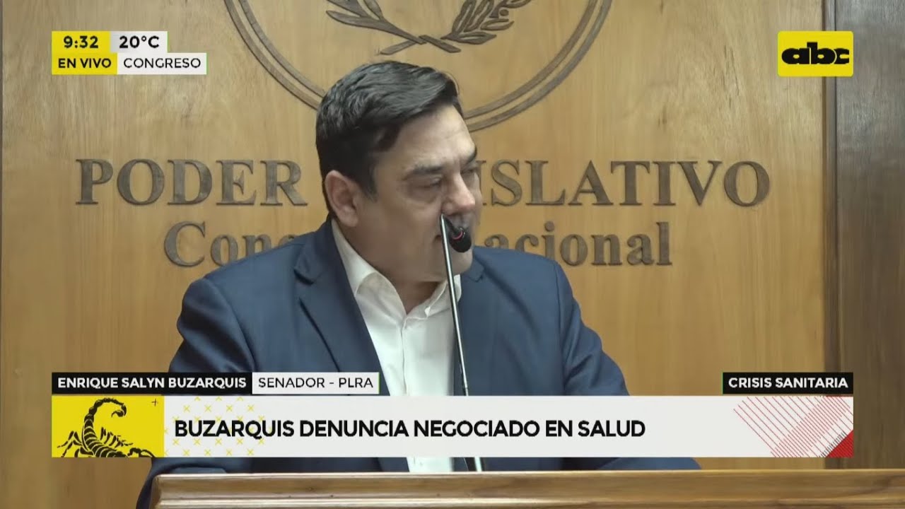 &ldquo;Mafia en la salud p&uacute;blica&rdquo;: senador present&oacute; denuncia ante la Fiscal&iacute;a