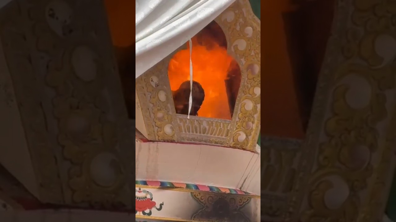 The Cremation Ceremony of His Eminence Maniwa Lama Sherab Gyaltsen Rinpoche