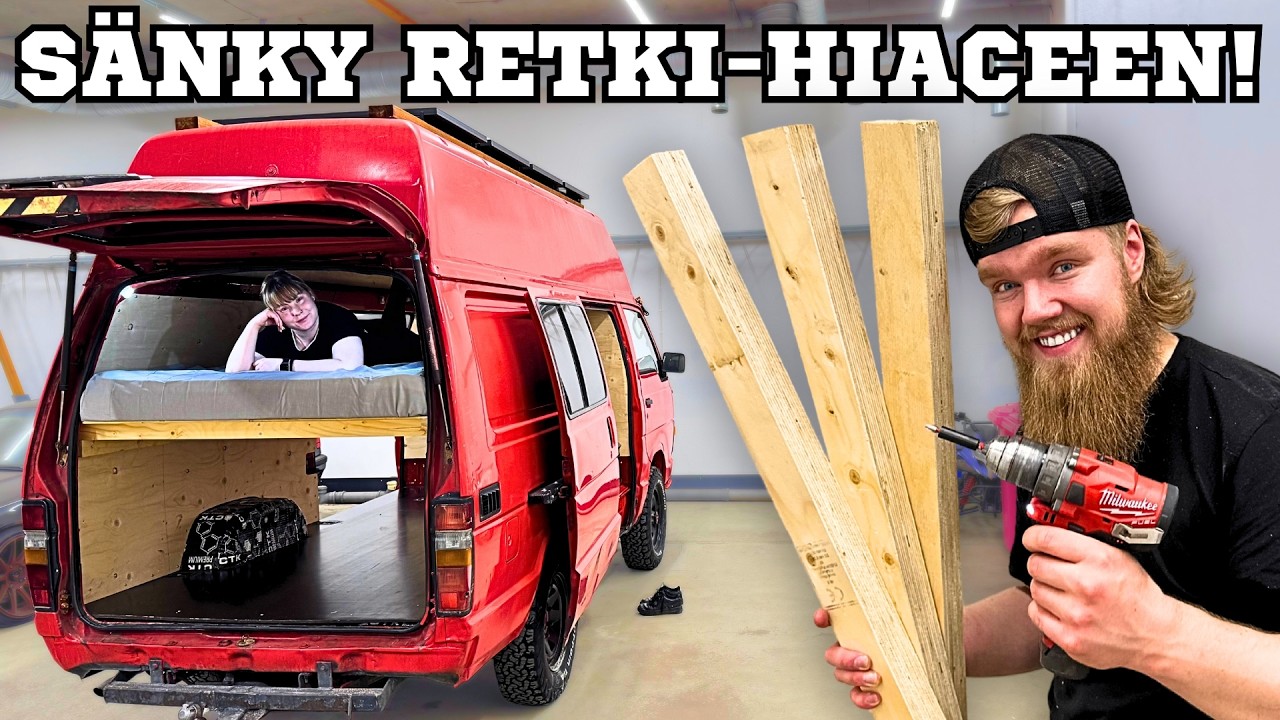 SAADAANKO TEHTYÄ SÄNKY RETKI-HIACEEN PÄIVÄSSÄ? 1000€ PELISSÄ