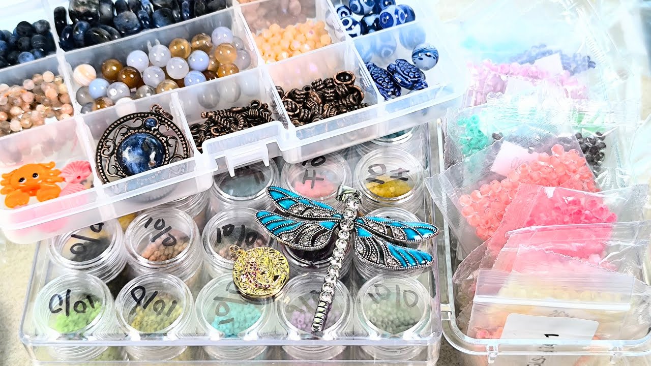 Organizing the Tranquil Tides Companion bundle and other Bead Box Bargains finds
