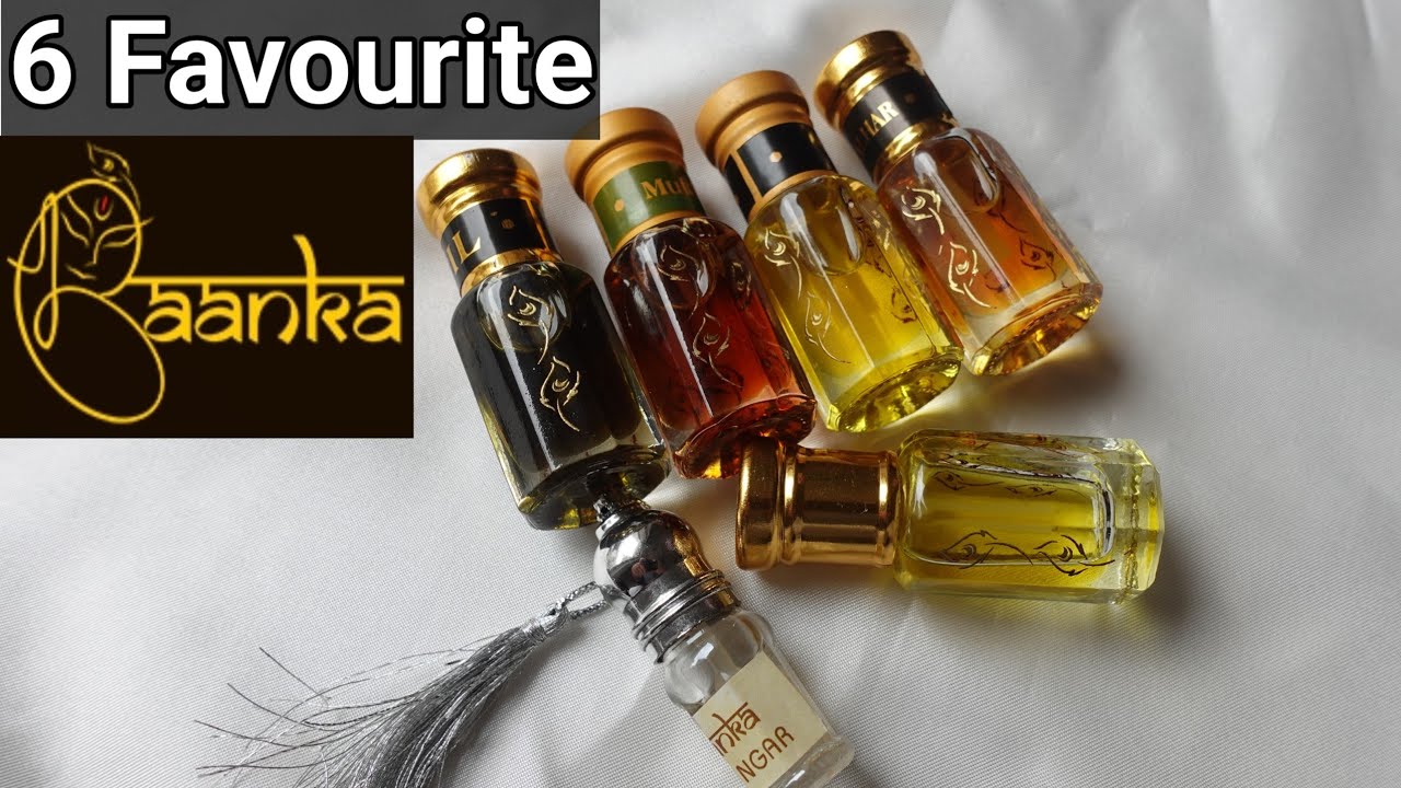 हिंदी मे | My 6 favourite Attars | Perfume oil from BAANKA perfumes | Long Lasting Natural fragrance