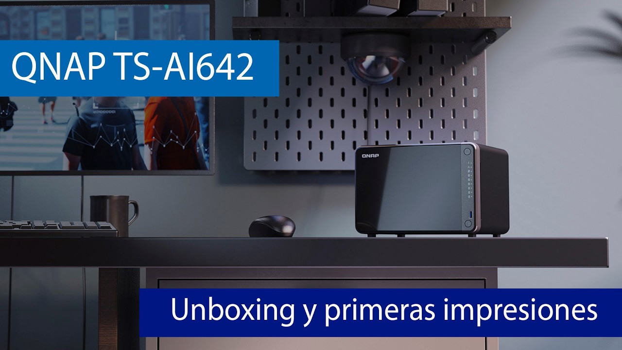 Conoce el QNAP TS-AI642: este NAS tiene una NPU para analizar foto y vídeo por IA