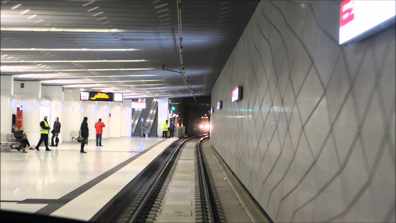 Eröffnung mega Projekt Wehrhahn Line Streckenfahrt