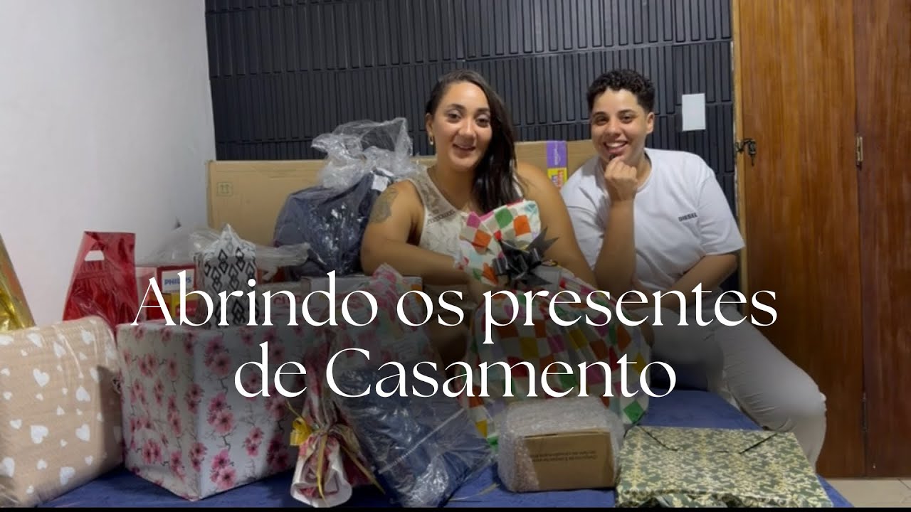 Diário das noivas Ep7 | Abrindo os presentes de casamento 