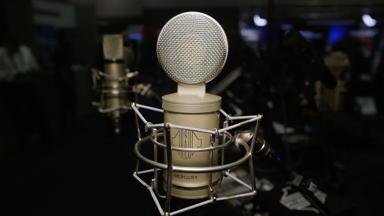 Евгений Кобылянский о ламповом микрофоне Sontronics MERCURY