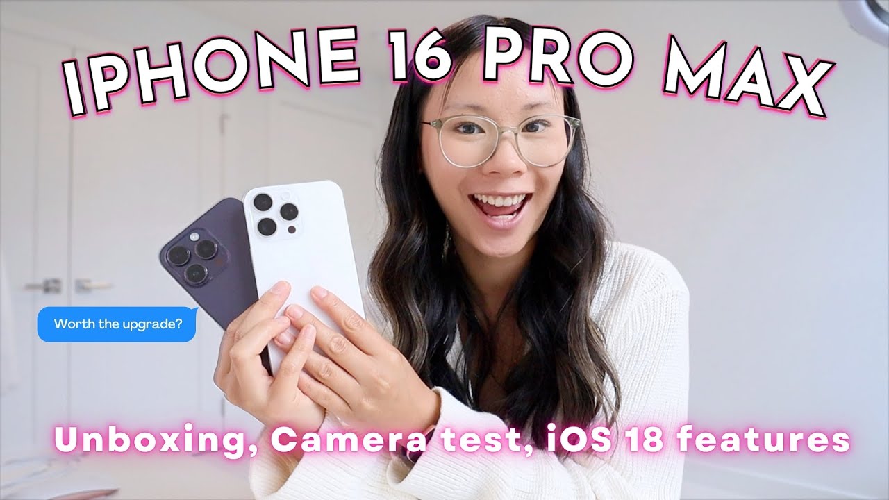 iPhone 16 Pro Max | Распаковка, тест камеры по сравнению с iPhone 14 Pro Max | Стоит ли обновлять...