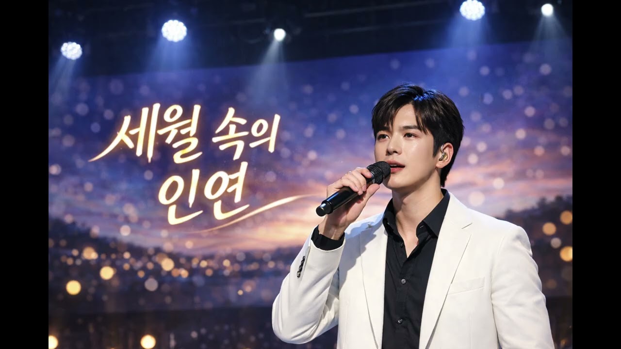 세월 속의 인연 | 그래도 참 괜찮은 인생 | 트로트 발라드 |  AI 음악