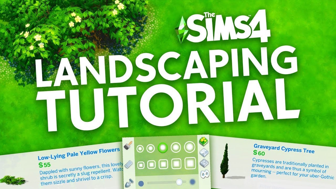 LANDSCAPING, TERRAIN, & PATHWAYS  // Building Tips & Tricks