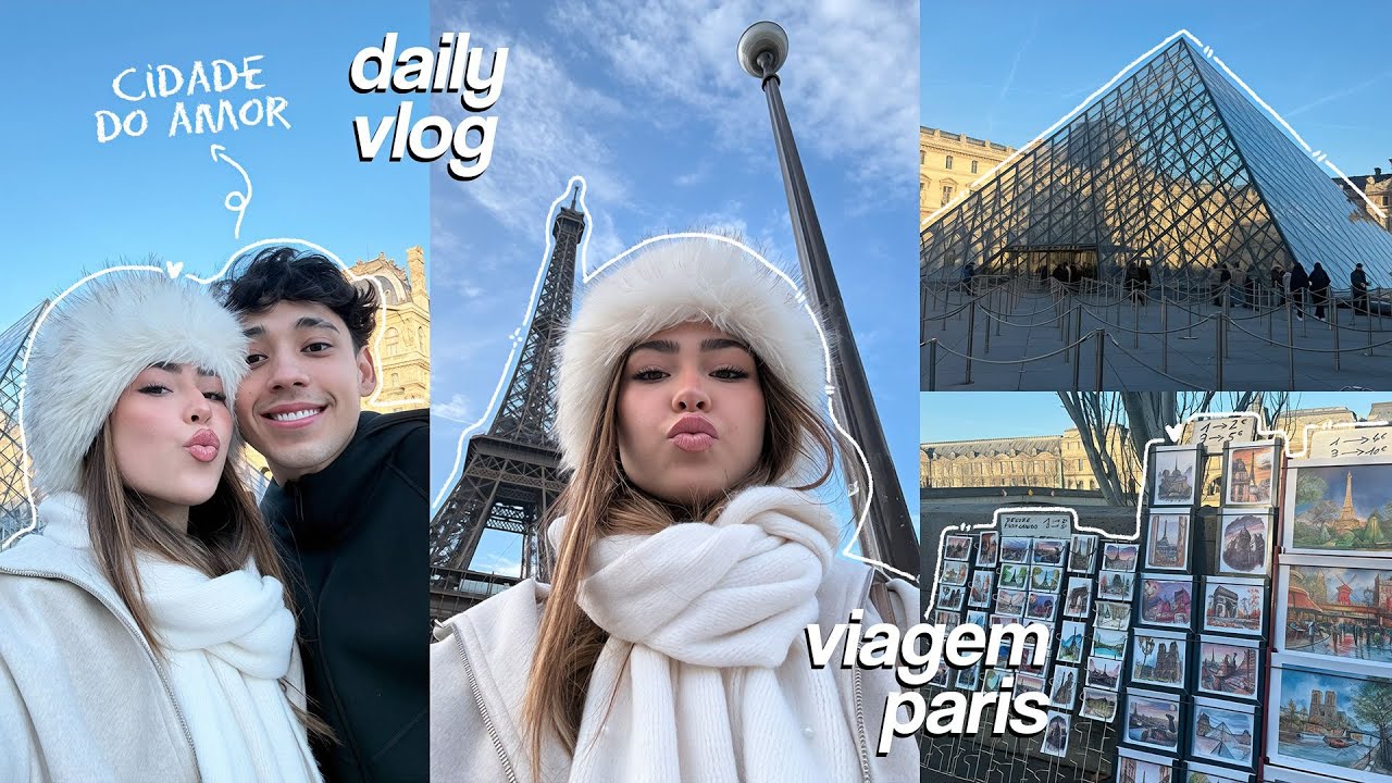 VLOG | PRIMEIRO DIA EM PARIS 🥐✨🤍