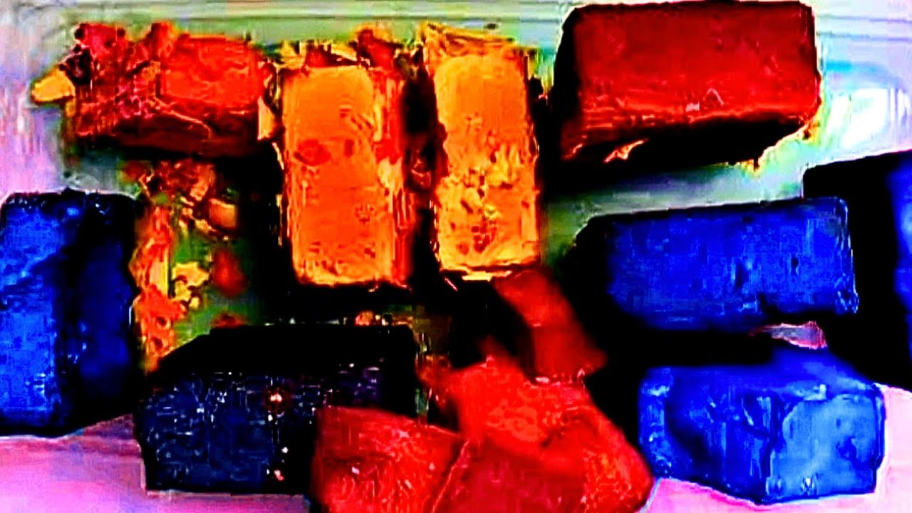 Soft & Crunchy GymChalk Crushes ASMR | Edited Comp | Dyed , Refrom,Powder @asmrcocobutta