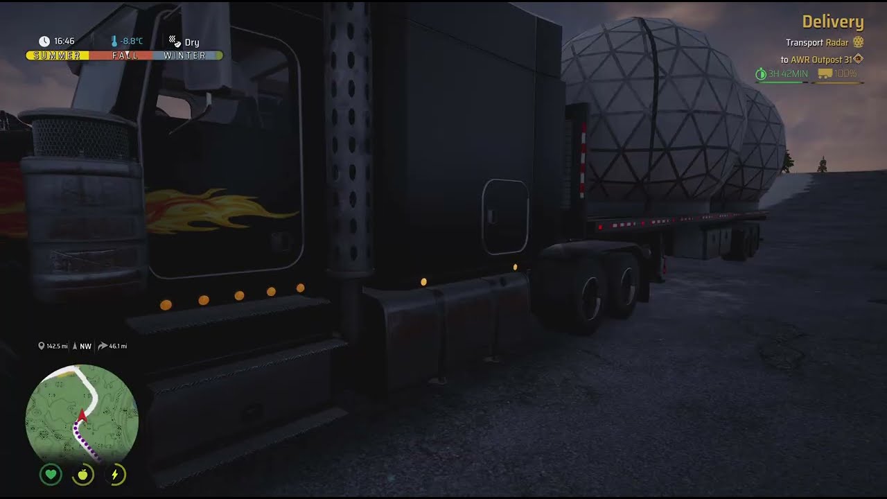 Alaskan Road Truckers - My First Trip Across the Treacherous Ice Roads! - Radars to AWR Outpost 31