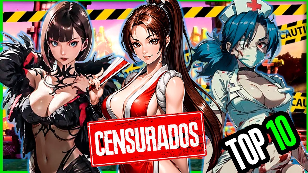 10 Momentos CENSURADOS En Los JUEGOS DE PELEA