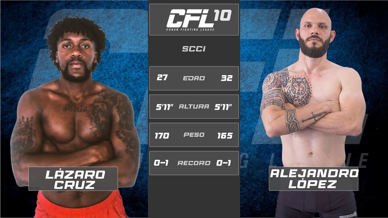 CFL 10 Evento - Lázaro Cruz vs Alejandro López, SCCI 170lb