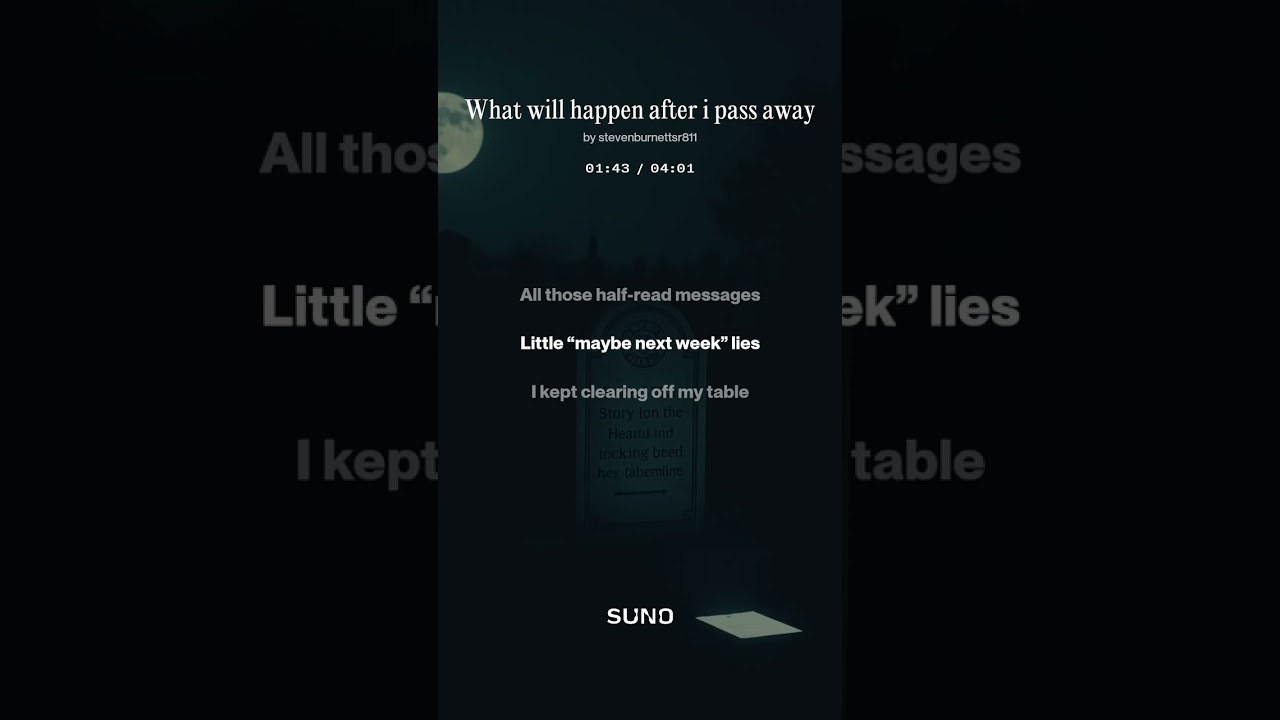 What will happen after i pass away