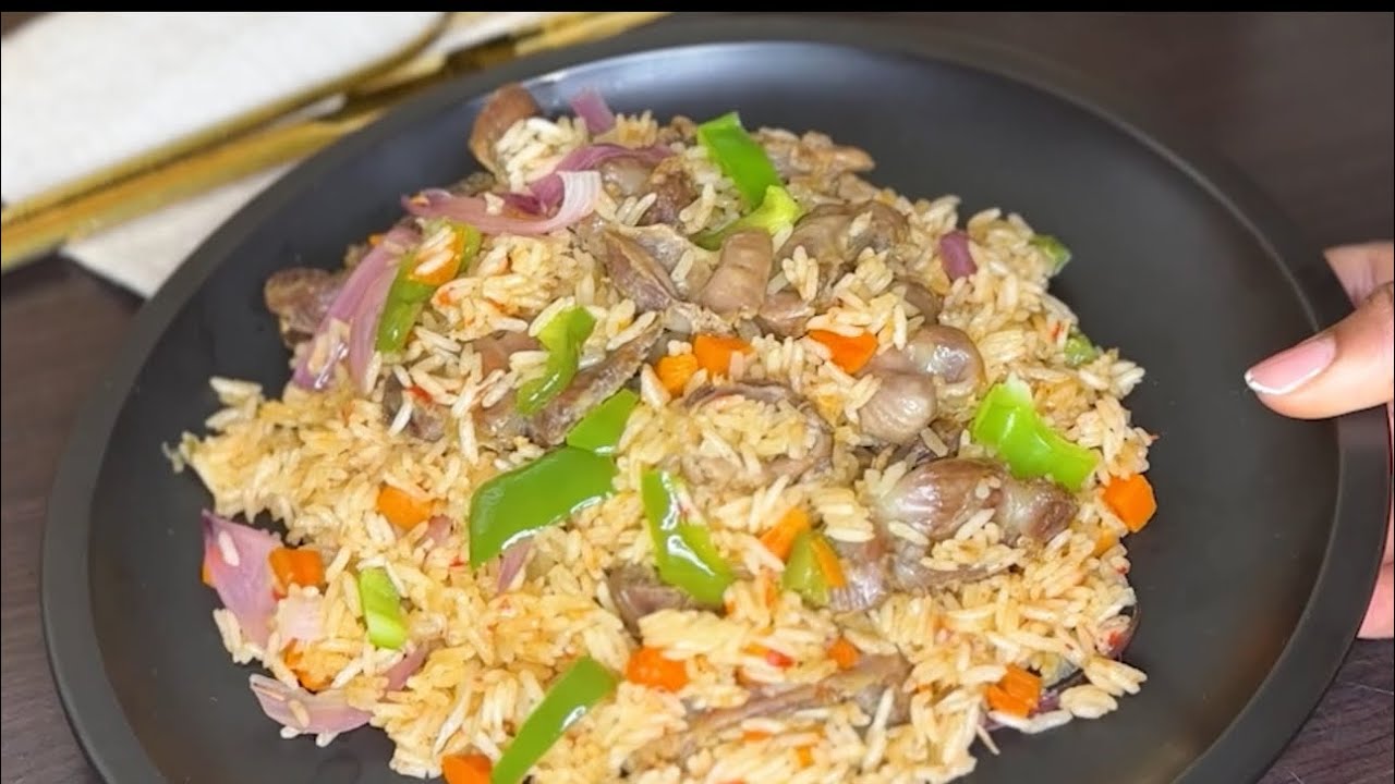 The most delicious Gizzard Rice Recy