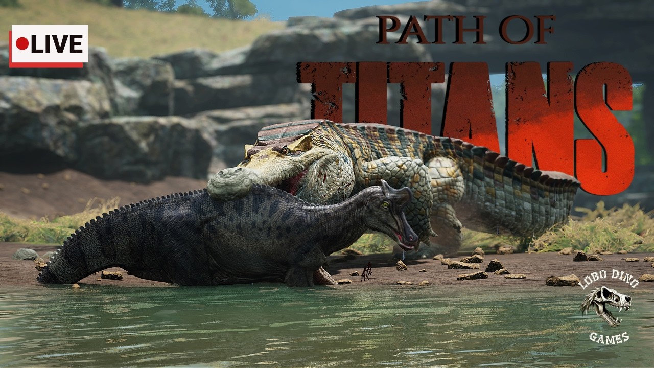 🔴 LIVE SAFADA DE PATH OF TITANS!