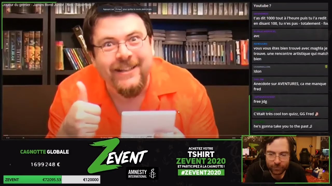 Anecdotes du JDG 2 - Vieilles Vid&eacute;os: Z-Event (Rediff Twitch 18/10/20)