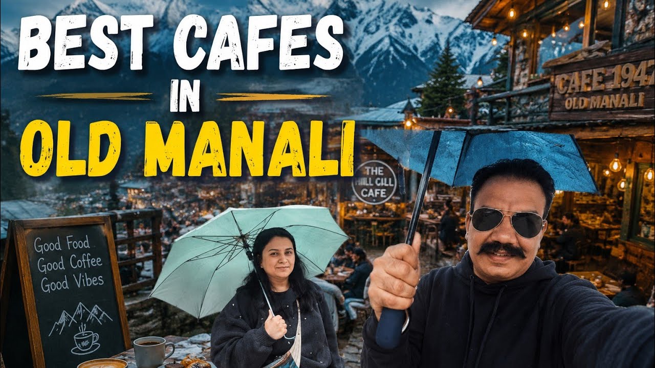 मनाली में Top 5 Cafes #manali #oldmanali #himachal #food #cafe @manalicafe 