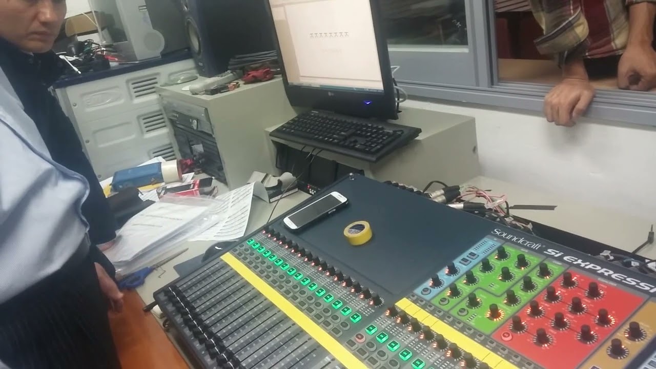 Soundcraft expression 3 사용법 설명 1