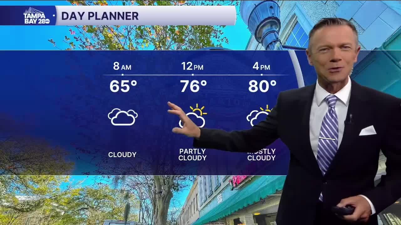 Согласно последним прогнозам, в районе Тампа-Бэй ожидается похолодание.