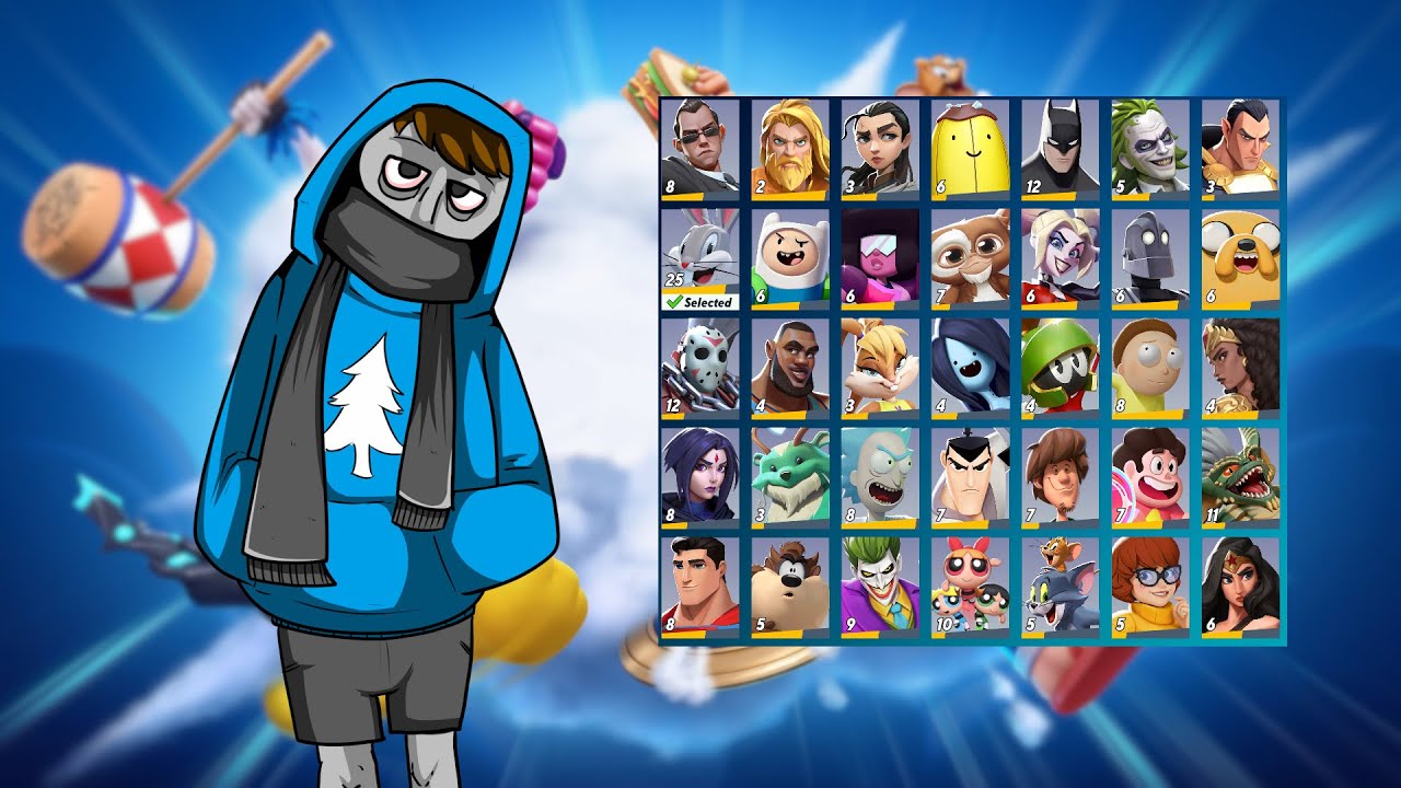 (Part 2) Stream ends when i win a ranked game with every character (Multiversus)