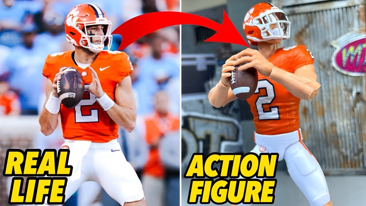 They Made College Football ACTION FIGURES...
