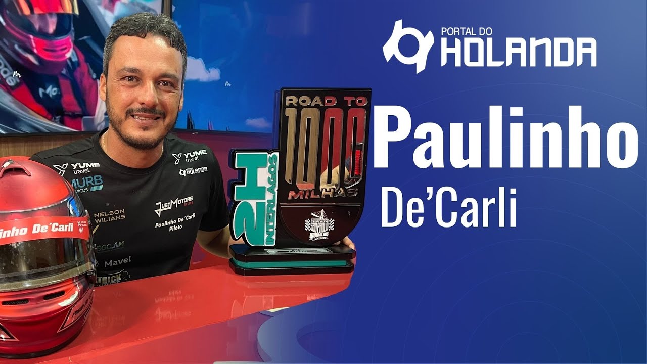 Entrevista com o piloto amazonense Paulinho De’ Carli