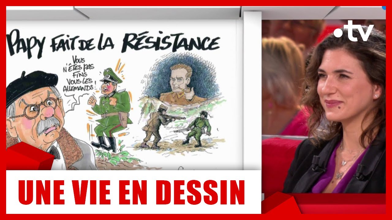 Michel Galabru : une vie en dessin par Chaunu - Vivement Dimanche 22 janvier 2023